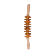 Massagegerät mit 9 Rädern, gebogen, Rollenstab,
