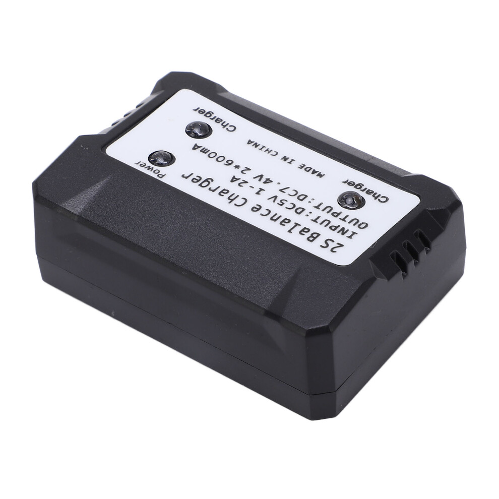 Efficient Lipo Charger For 7.4V Rc Toys With Overload Protection Black 3741355051435