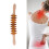 Massagegerät mit 9 Rädern, gebogen, Rollenstab, 12