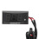 Ultra Thin Waterproof LCD Motorcycle Water & Engine Temp Meter 10mm Plug 6