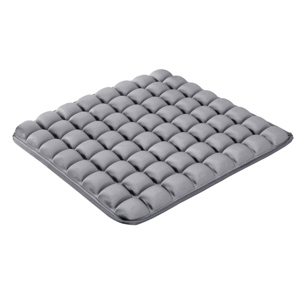 Tssuoun Air Seat Cushion Back Non-Inflatable Cushion for Relieving Back Sciatica Tailbone Pain Seat Pad for Office Chair Car Seat Wheelchair