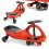 Wackelauto Rutscher LED-Räder rot ECOTOYS 1