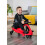 Wackelauto Rutscher LED-Räder rot ECOTOYS 2