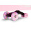 Wackelauto Rutscher LED-Räder rosa ECOTOYS 3