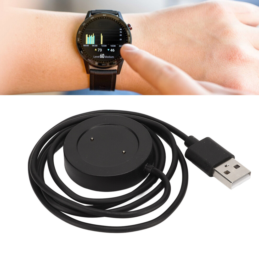 Wireless Smartwatch Charger For Vivo Watch 2 Wa2156a 1M Abs Black 8401355063351