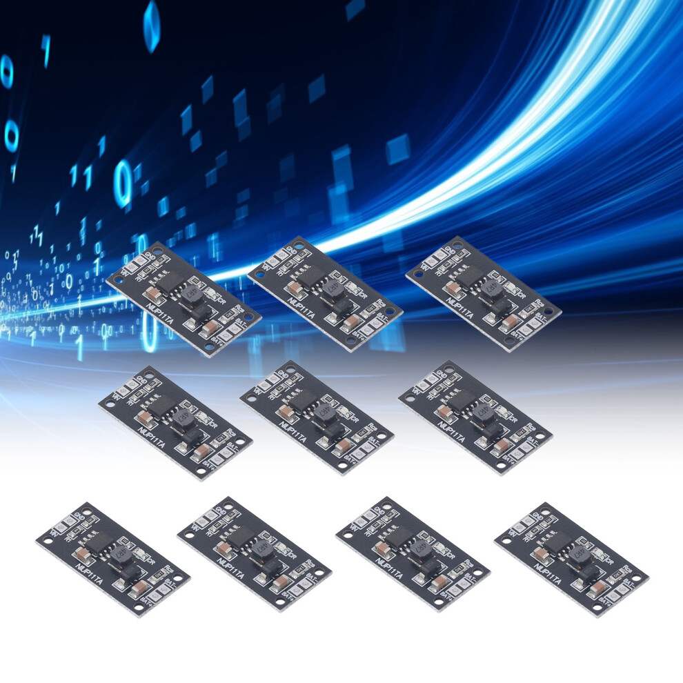 10Pcs Black Nimh Battery Charging Board 4S Nicd Rechargeable Module 7691355062398