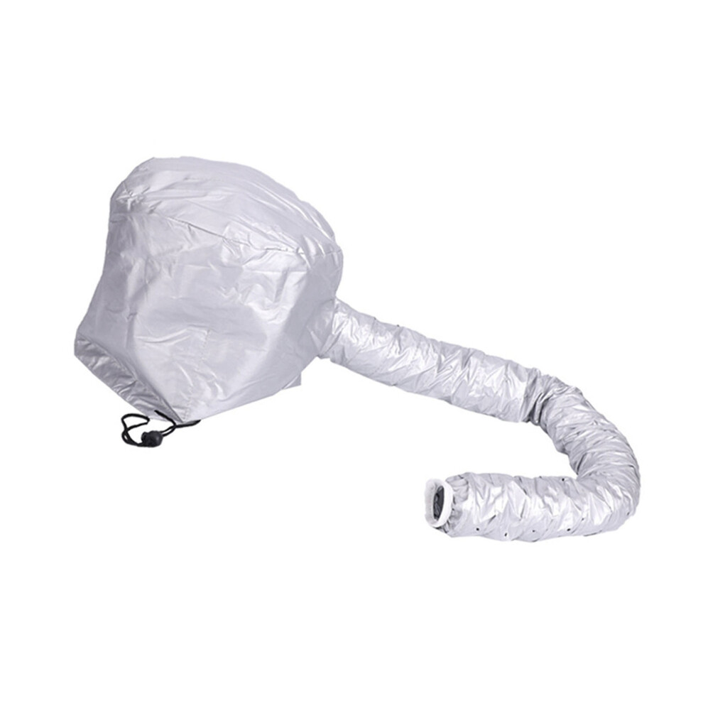 Silvery Hair Dryer Cap for Deep Conditioning, 40cm Diameter
