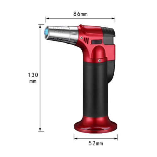 Adjustable Flame Jet Lighter with Long Nozzle - Camping & BBQ Essential
