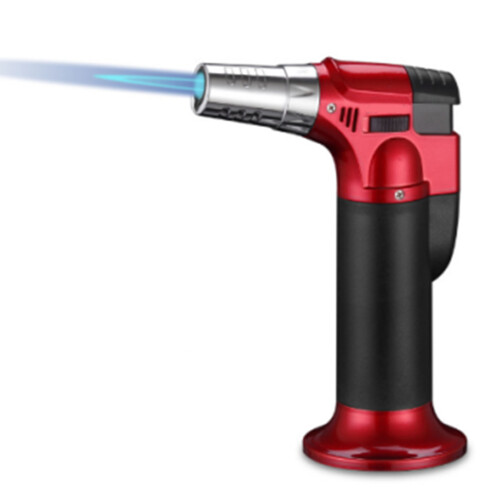 Adjustable Flame Jet Lighter with Long Nozzle - Camping & BBQ Essential 1