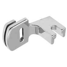 Stainless Steel Gathering Shirring Foot for Household Sewing Machine