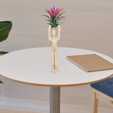Flexible 5.5in Wooden Mannequin with Articulated Movable Joints