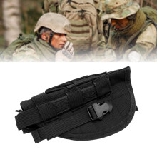 Nylon Hip Holster with Adjustable Belt for MOLLE Outdoor Black