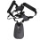 (Black) Double Shoulder Trimmer Strap Widened Thickened Adjustable Orange 1