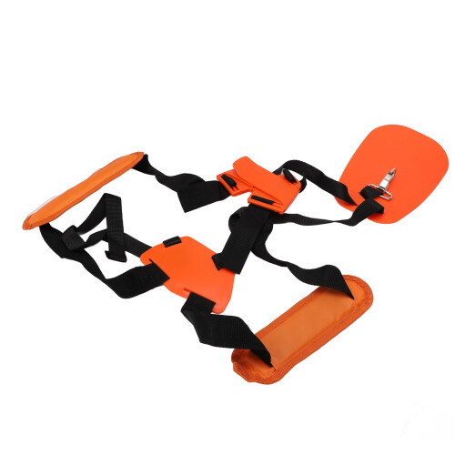 (Orange) Double Shoulder Trimmer Strap Widened Thickened Adjustable Orange 2
