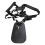 (Black) Double Shoulder Trimmer Strap Widened Thickened Adjustable Orange 4