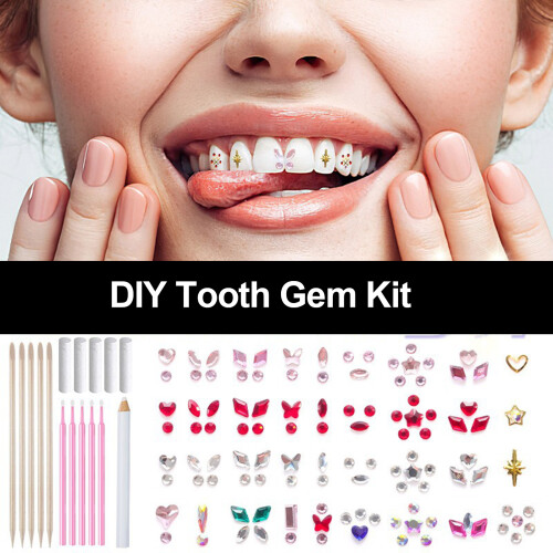 Tooth Gem Kit DIY Crystals Jewelry Teeth Decoration Tool 2