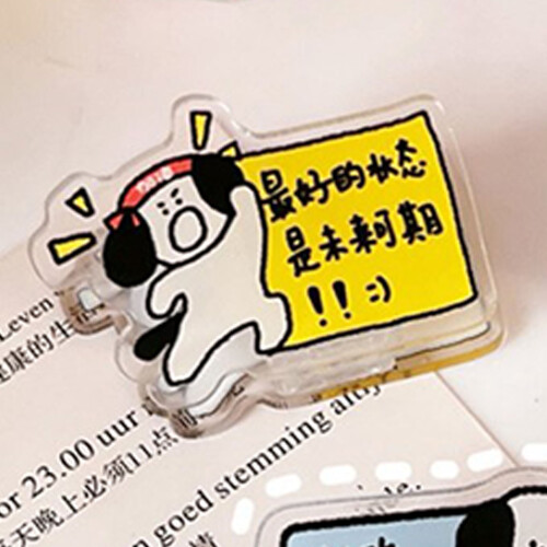 Binder Clips Multifunctional Cute Design Lightweight Paper Clamps 1