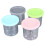 4Pcs Ice Cream Pints Containers Lids Large Capacity Round Storage 5