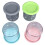 4Pcs Ice Cream Pints Containers Lids Large Capacity Round Storage 2