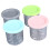 4Pcs Ice Cream Pints Containers Lids Large Capacity Round Storage 4
