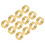 60Pcs Copper Sewing Thimbles Golden Finger Protectors 2