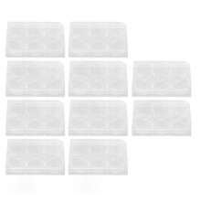 (6 Well) 10pcs Tissue Culture Plate 24 Well Transparent with Lid