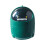 (Green) Mini Desktop Trash Can Swing Lid Dinosaur Garbage Bin Plastic 1