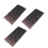 (Black) 3pcs Waterproof Reusable Plastic Tablecloth Rectangle Dot White 5