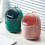 (Green) Mini Desktop Trash Can Swing Lid Dinosaur Garbage Bin Plastic 2