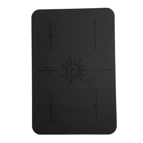 (Black) Sewing Machine Muffling Mat PU Rubber Vibration Reduction Grey 1