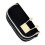 (Black) Pencil Case Large Double Layer Portable Pouch Zipper Black 2