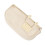 (White) Pencil Case Large Double Layer Portable Pouch Zipper Black 4