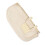(White) Pencil Case Large Double Layer Portable Pouch Zipper Black 2