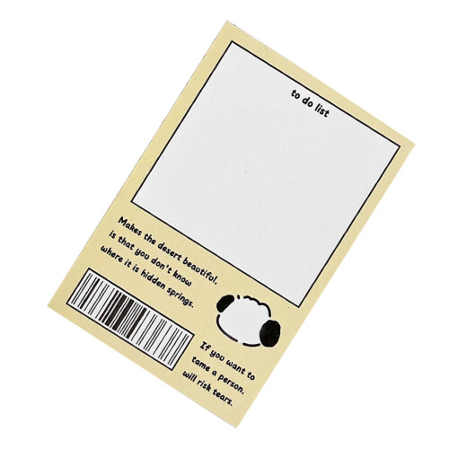 100 Pages Memo Pad Dog Pattern 60x90mm Notebook 1