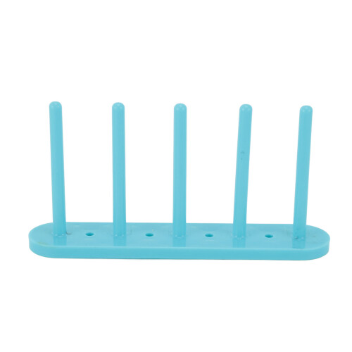 (5 Column) Magnetic Bobbin Holder 4 Column Plastic Organizer