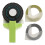 Embossing Label Maker Green Ergonomic Portable with Ribbons 1