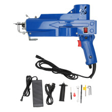 (EU Plug) Carpet Tufting Tool Blue 5-40 Stitches/sec Adjustable Handle