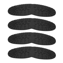 4 Pair Rubber Forefoot Sole Women Skid Resistance Cuttable Soft Repair