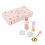 (Pink) Wax Stamp Kit Retro Removable Handle Iris Pattern Envelope 5