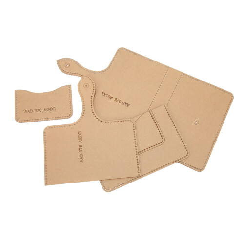 Acrylic Bag Template Set Passport Pattern Laser Cutting DIY Tool 1