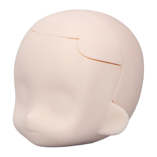 (Super White) Blank Doll Head 1/12 Ball Jointed DIY Makeup Removable Plastic 2
