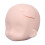 (Pink) Blank Doll Head 1/12 Ball Jointed DIY Makeup Removable Plastic 2