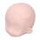 (Pink) Blank Doll Head 1/12 Ball Jointed DIY Makeup Removable Plastic 5