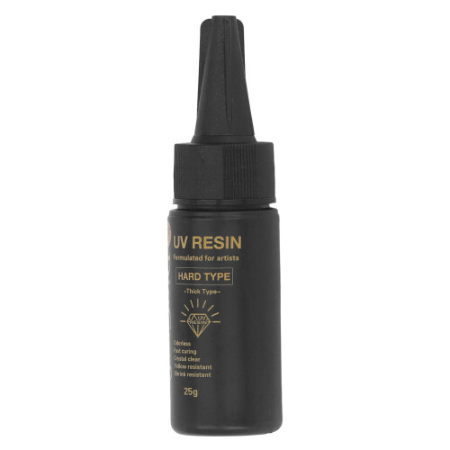 (25g Thick Unscented Version) UV Resin Odorless Transparent Fast Curing 25g Clear Casting 2