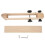 Leather Stitching Pony Adjustable 180 Beech Wood Sewing Tool for DIY 2