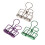 90 Pcs 32mm Hollow Metal Binder Clips Office Documents 5