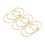 (Gold) 40Pcs Star Paperclips Rustproof Coating Multi Purpose Cute Gold 5