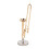 Dollhouse Trombone Brass Gold Plated Mini Model 4