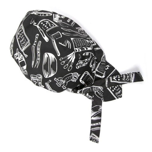 Kitchen Chef Hat Cotton Breathable for Men Women 2