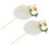 Wedding Cake Toppers Round Exquisite Safe Cake Inserts 3